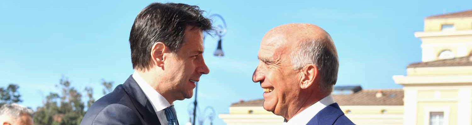 Conte e Sticchi Damiani - Conferenza traffico
